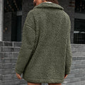 Loose Thickened Bubble Fleece Zipper Plush Coat - AMAZEALL