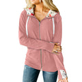 Solid Color Patchwork Bra Chain Casual Ladies Jacket - AMAZEALL