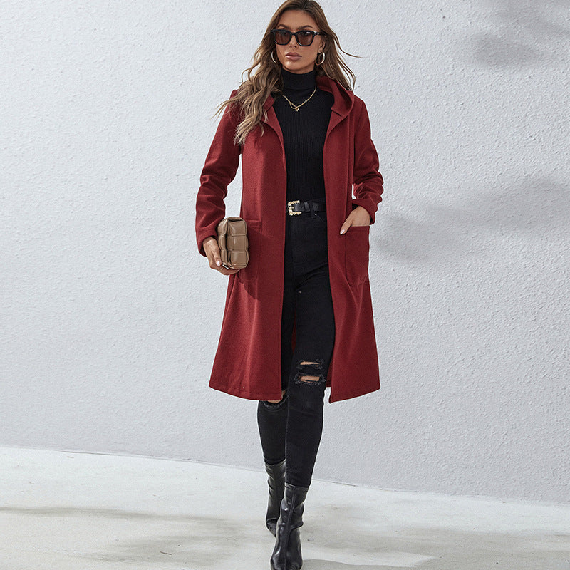 Autumn And Winter New Loose And Long All-match Bottoming Sweater Coat - AMAZEALL