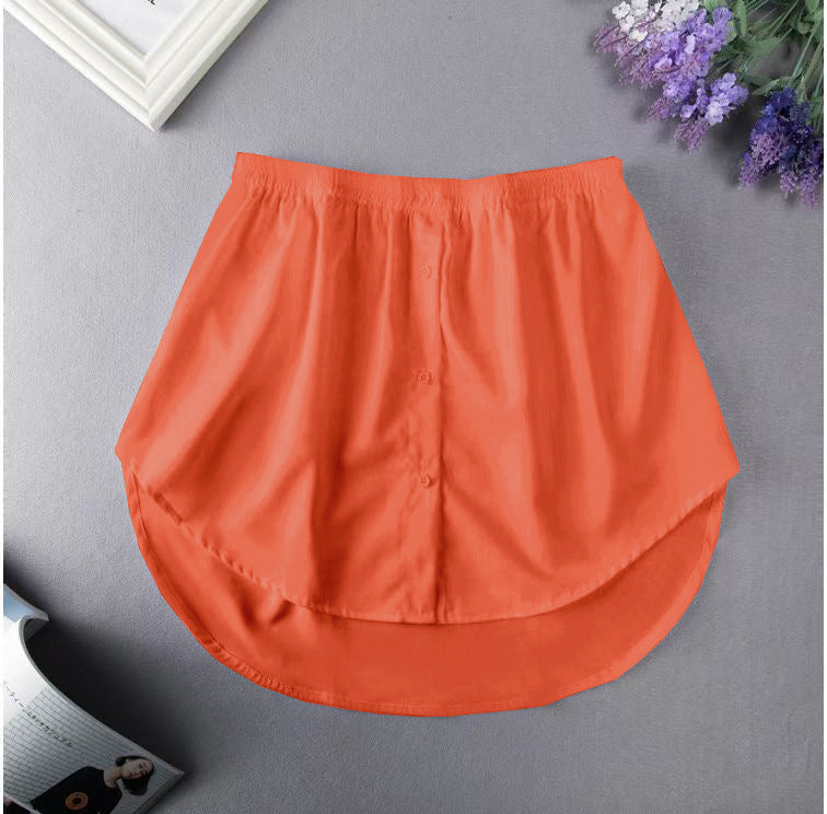 Women All-match Shirts Sweaters And Fake Skirts - AMAZEALL