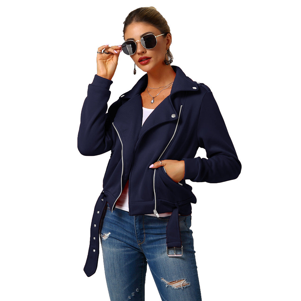 Women's Autumn And Winter Fleece Fleece Sweater Coat - AMAZEALL
