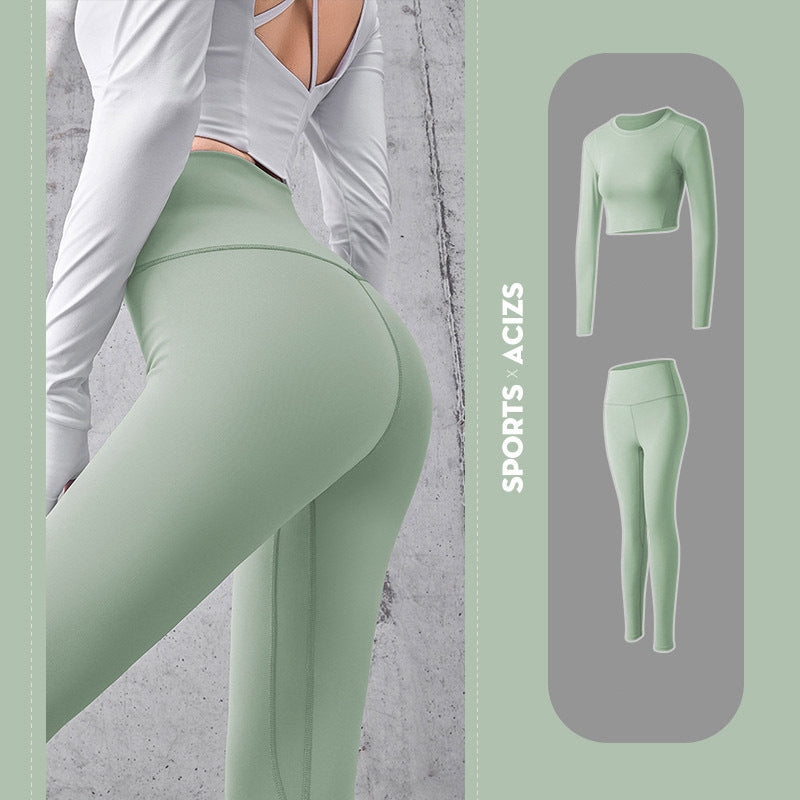 Yoga cropped pants - AMAZEALL