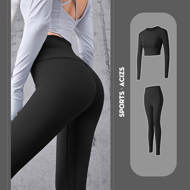 Yoga cropped pants - AMAZEALL