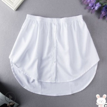 Women All-match Shirts Sweaters And Fake Skirts - AMAZEALL