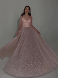 Sequined Backless Evening Dress - AMAZEALL