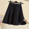 Knitted Umbrella Skirt Skirt High Waist Autumn And Winter Women - AMAZEALL