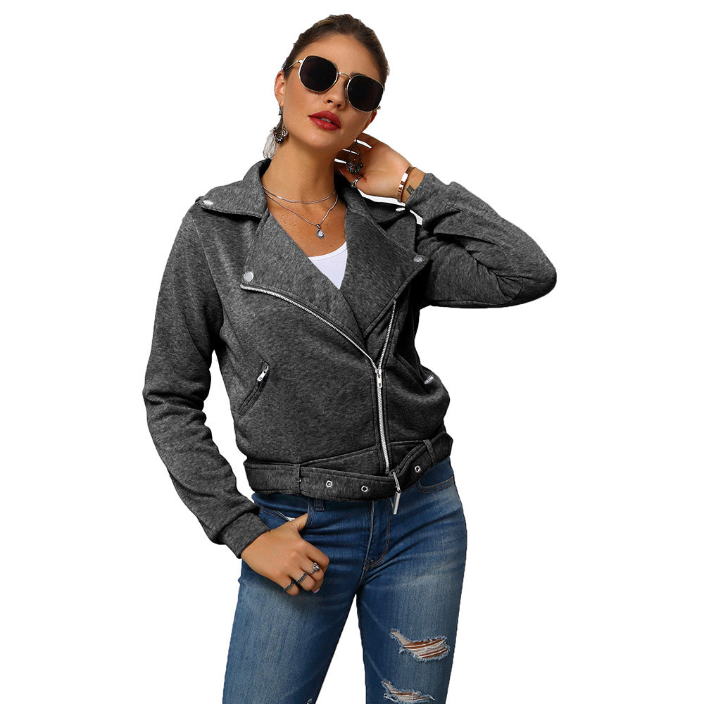 Women's Autumn And Winter Fleece Fleece Sweater Coat - AMAZEALL