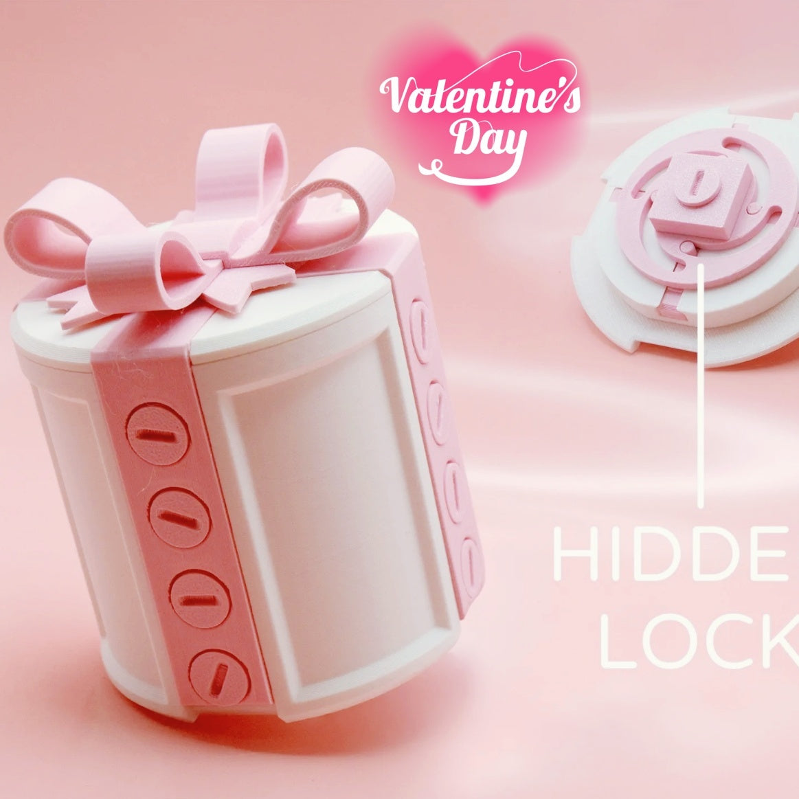 Creative Bowknot Valentine's Day Gift Box Annoying Gift Box Funny 3D Annoying Gifts Box Novelty Gift Boxes For New Year Gift - AMAZEALL