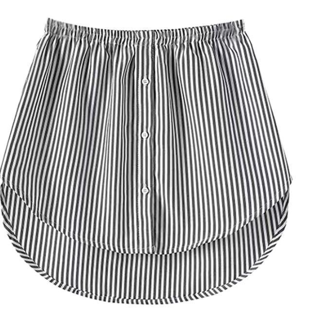Women All-match Shirts Sweaters And Fake Skirts - AMAZEALL