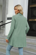Women's Casual Lightweight Open Front Cardigans  Soft Draped Long Sleeve - AMAZEALL