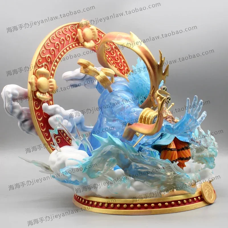 "35cm One Piece Anime Figure – Thor Enel GK Figurine, Oversized Manga Statue, Action Model Toy, Collectible Ornament for Kids & Fans" - AMAZEALL.STORE