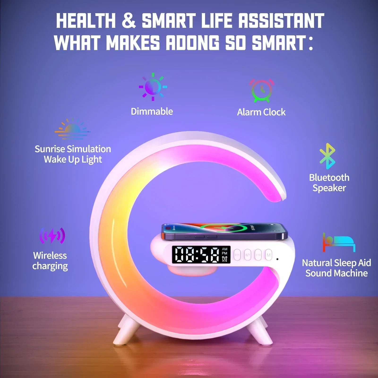 Multifunction Wireless Charger Stand - AMAZEALL.STORE