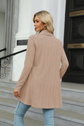 Women's Casual Lightweight Open Front Cardigans  Soft Draped Long Sleeve - AMAZEALL