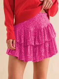 High Waist Sequined Pleated Skirt Women's Clothing Hot Girl Party Short Dress - AMAZEALL