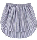 Women All-match Shirts Sweaters And Fake Skirts - AMAZEALL