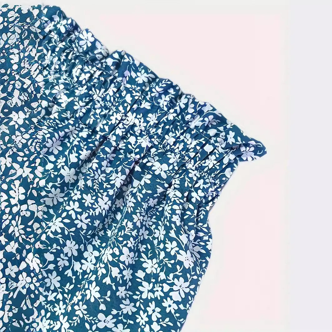 New Printed Skirt Elastic Waist Women - AMAZEALL