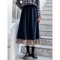Fashionable Retro Corduroy Skirt For Women - AMAZEALL