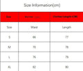 New Printed Skirt Elastic Waist Women - AMAZEALL