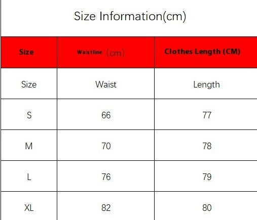New Printed Skirt Elastic Waist Women - AMAZEALL