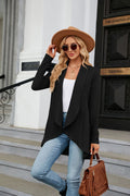 Women's Casual Lightweight Open Front Cardigans  Soft Draped Long Sleeve - AMAZEALL